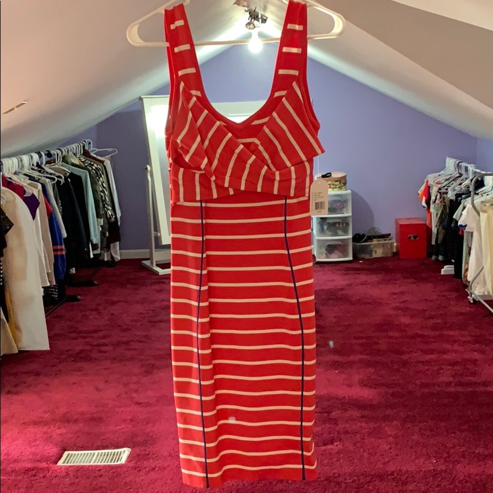 Jessica Simpson Hot Coral Dress